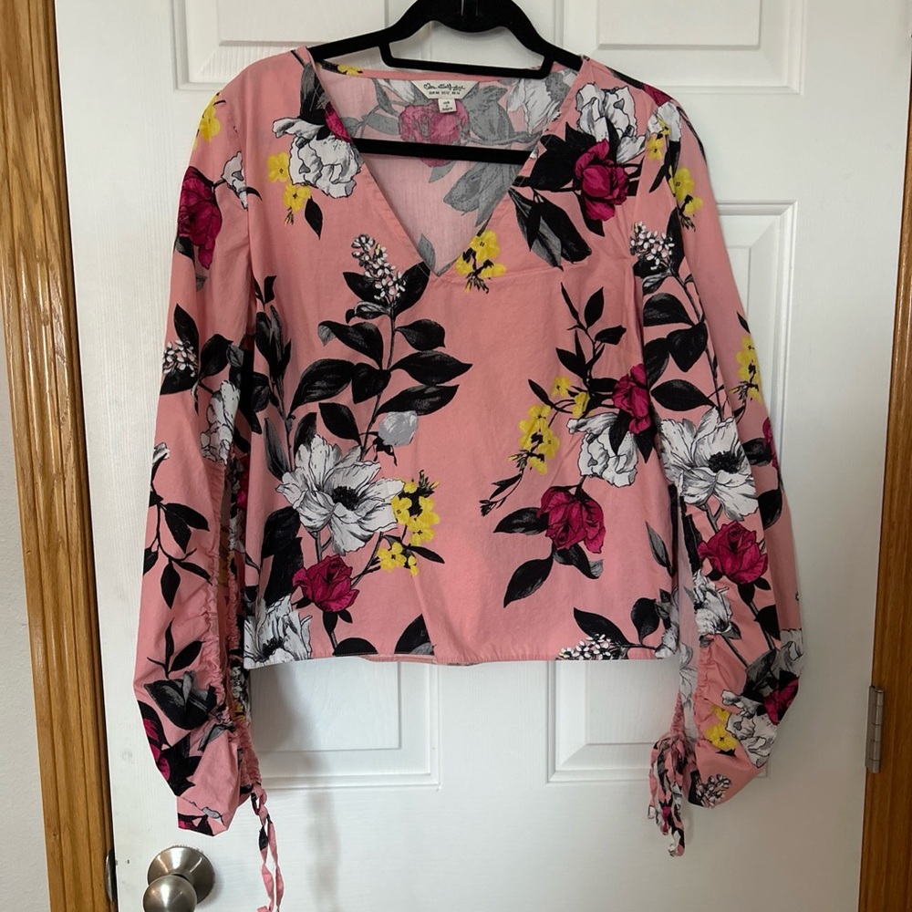 Miss Selfridge Size 12 Floral Top